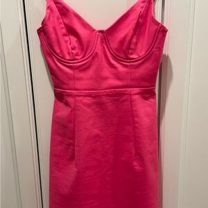 Princess Polly Novella pink dress, size us 0. Excellent condition